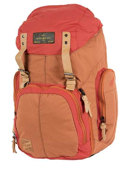 Nitro Weekender 42L - Rosso Uomo Backpack (C2561)